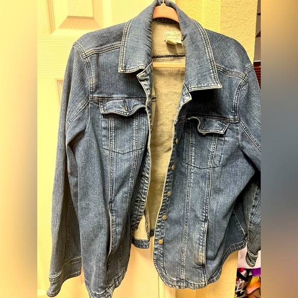 Pre loved denim jacket 2xl - Picture 2 of 4